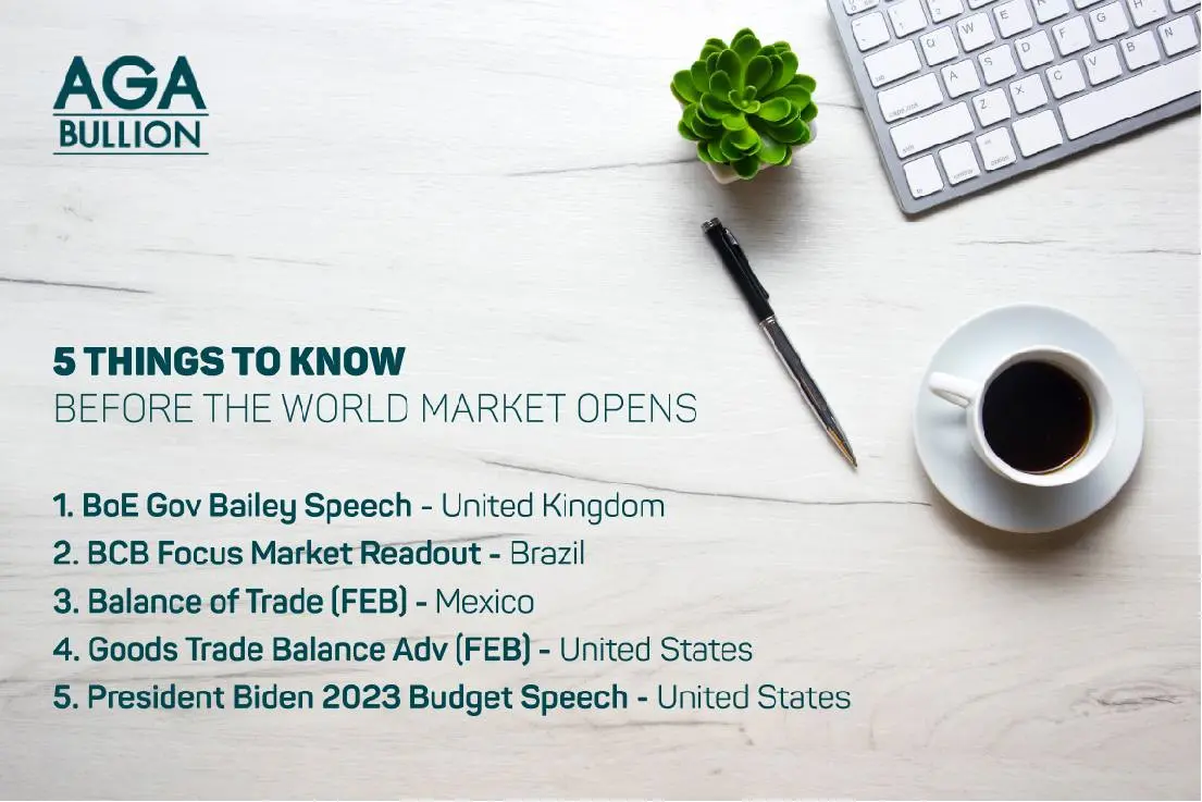 5 things to know before the World Market opens 29th March 2022