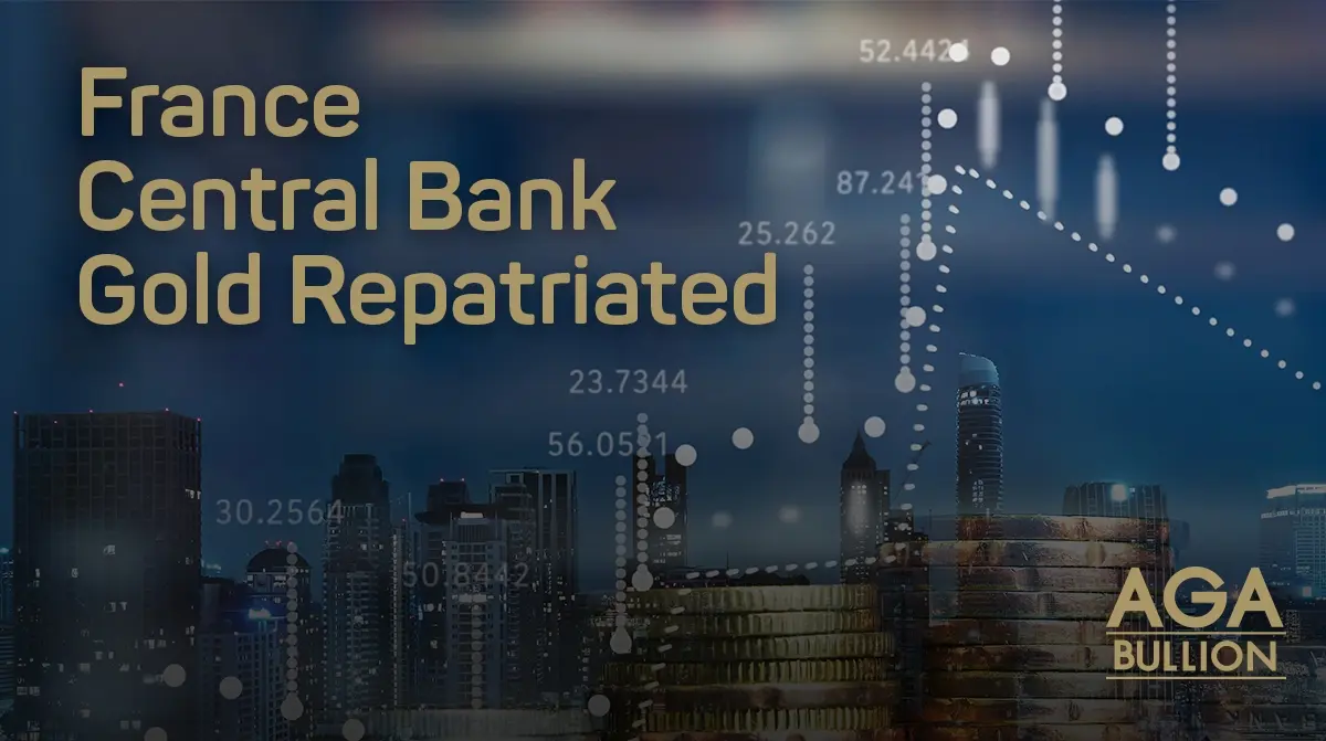 Weekly Blog: France Central Bank Gold Repatriated