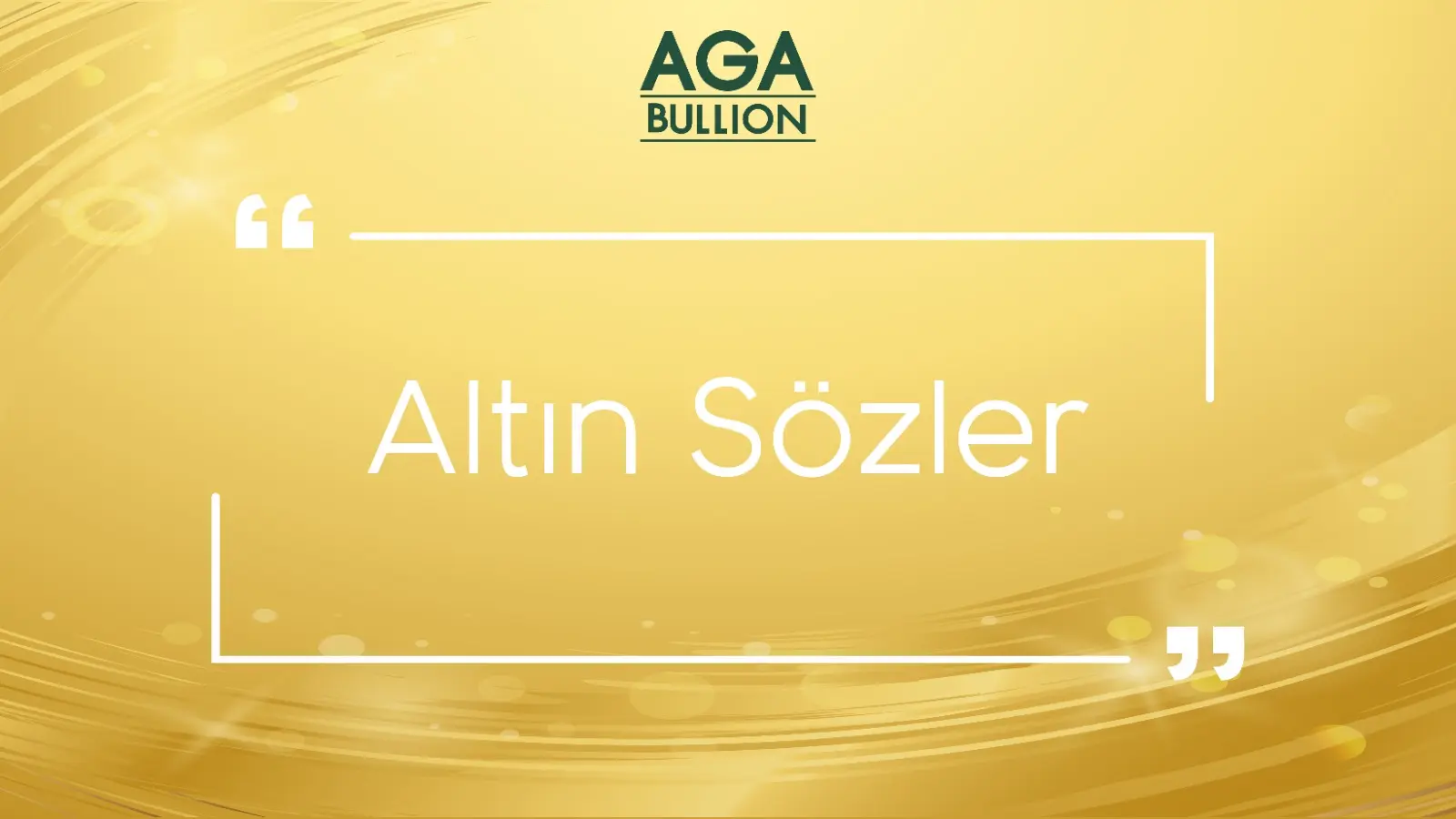 Altın Sözler