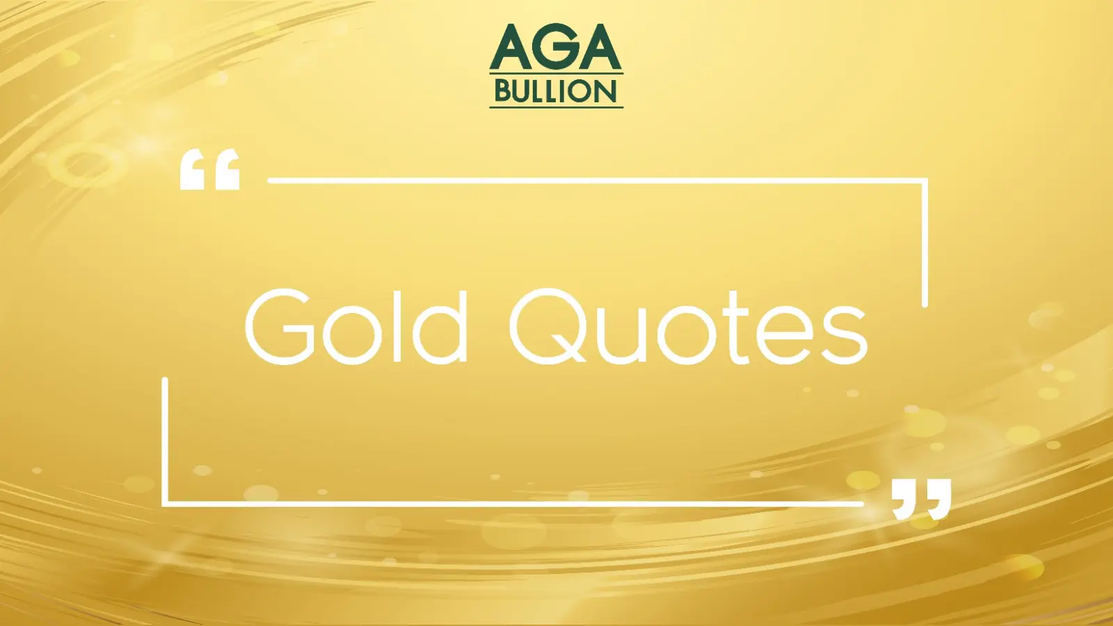 Golden quotes