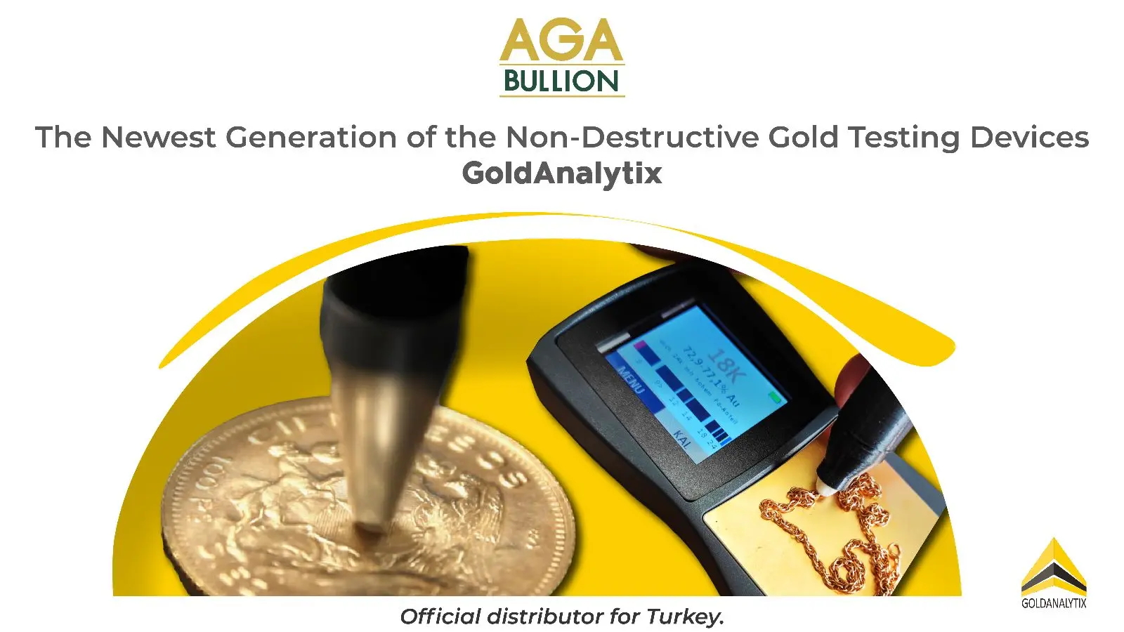 The newest generation of the non-destructive gold testing devices