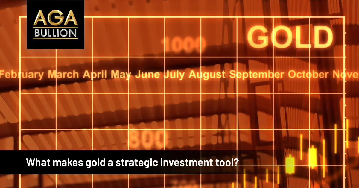 What makes gold a strategic investment tool?