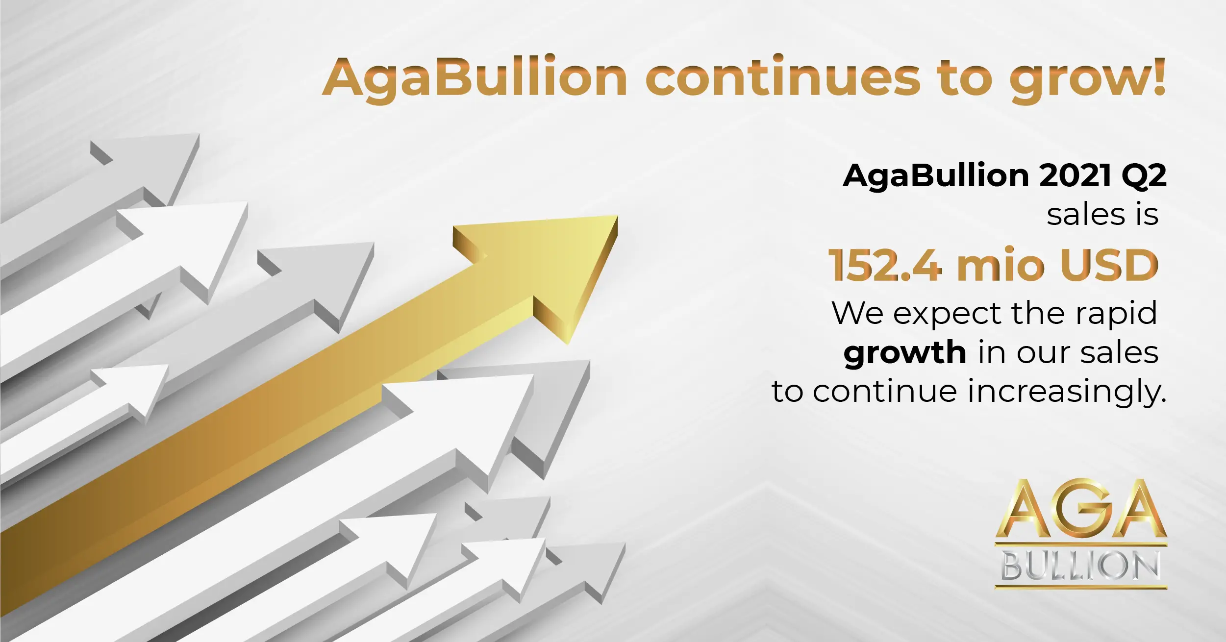 AgaBullion continues to grow!
